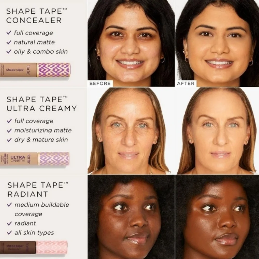 57N Tarte Ultra Creamy Concealer Shape Tape | 57N Rich | Brand New in Box